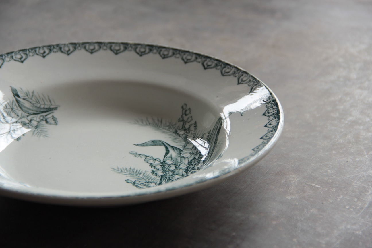 SOLD] St.AMANDINOISE St.AMAND “MUGUET” スープ皿A – 2019.6.14